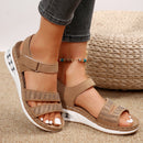 Summer Rhinestone Wedges Sandals