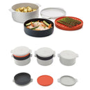Plastic Microwave Steaming Container